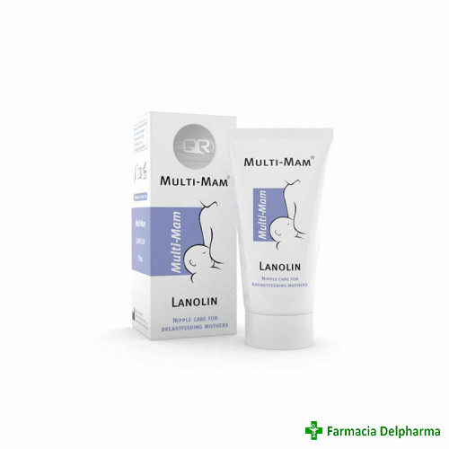 Multi-Mam Lanolin unguent pentru mameloane x 30 ml, Bioclin